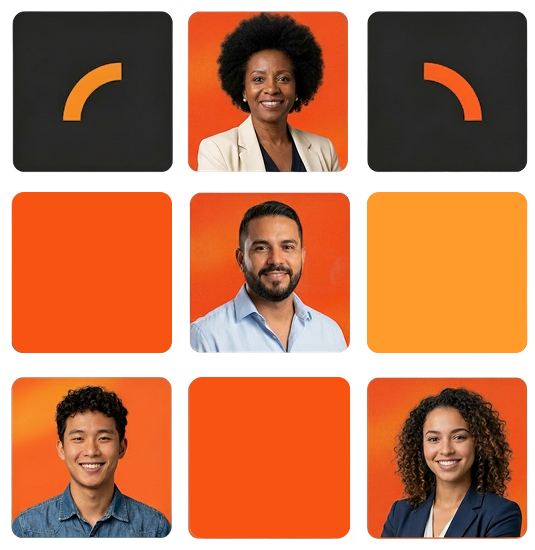 Grade de fotos — equipe Taking